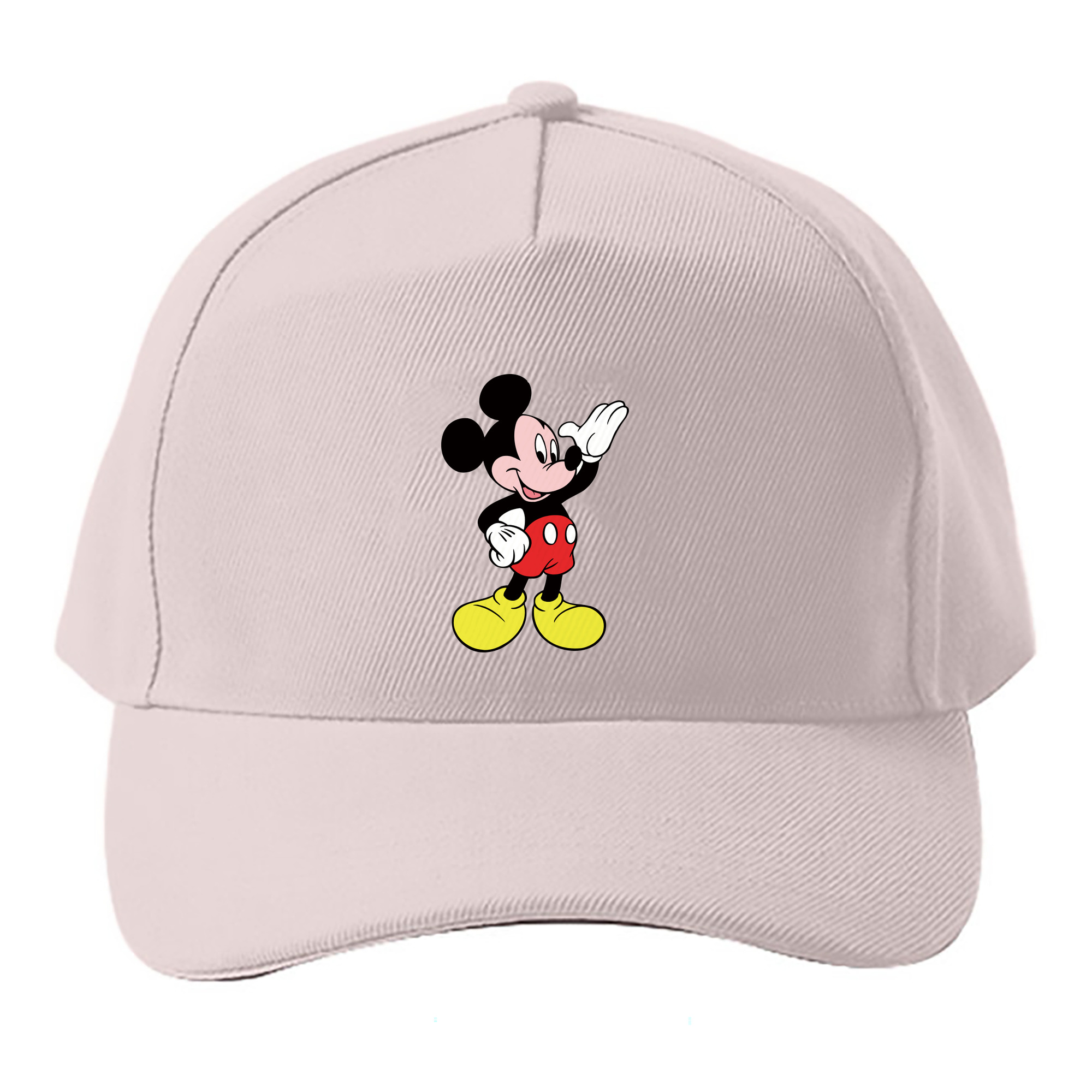 （画像用） ミッキーマウス Mickey Mouse ベースボールキャップ 綿100％ 男女兼用 帽子 スポーツ